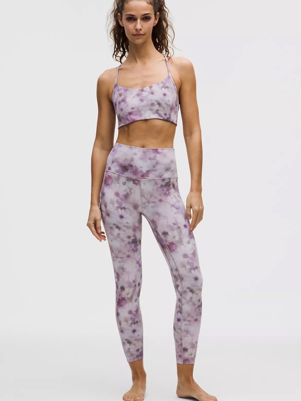 Lululemon Align High-Rise Pant 25" Leggings In Meadow Haze Pink Size 4 NWT